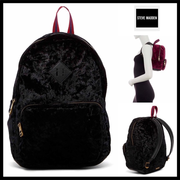 MADDEN GIRL BY STEVE MADDEN VEGAN SUEDE BACKPACK - Picture 7 of 8